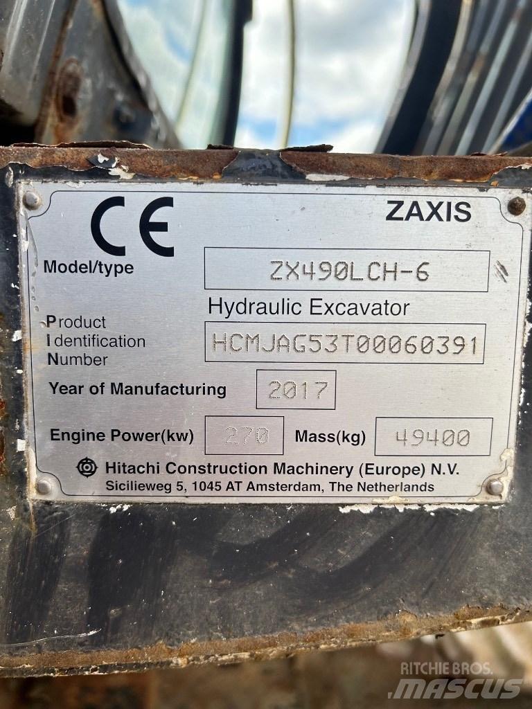 Hitachi 490 LCH-6 Верижен екскаватор