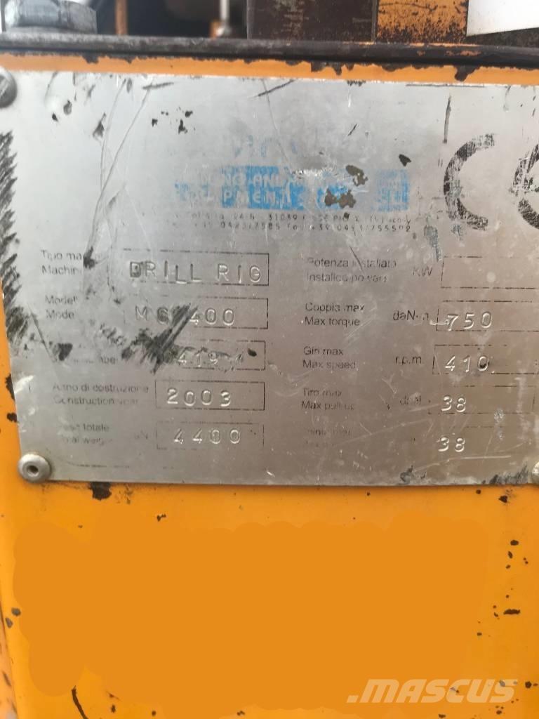 Comacchio MC 400 Минно оборудване
