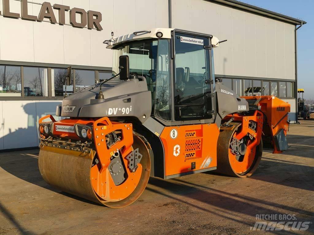 Hamm DV+ 90i VO-S Двойни барабанни ролки
