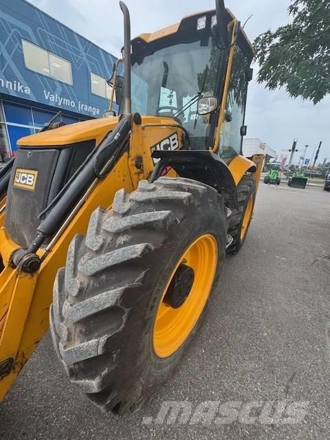 JCB 4CX PRO AEC Товарач със заден ексватор