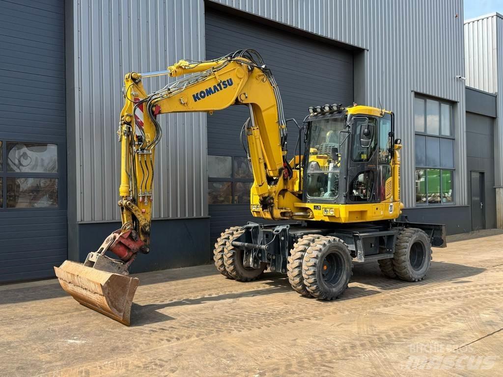 Komatsu PW118MR-11 Колесни екскаватори