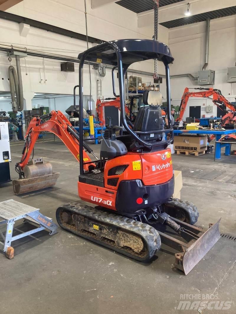 Kubota U17-3 Мини екскаватори < 7 т