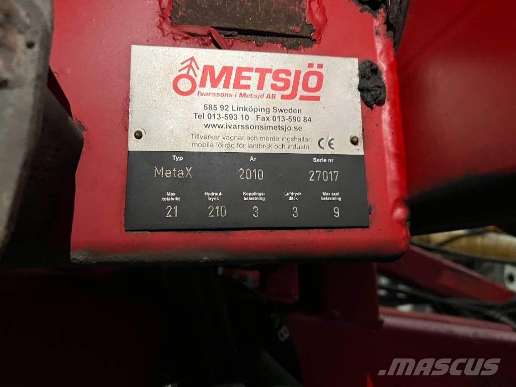 Metsjö MetaX Ремаркета самосвални