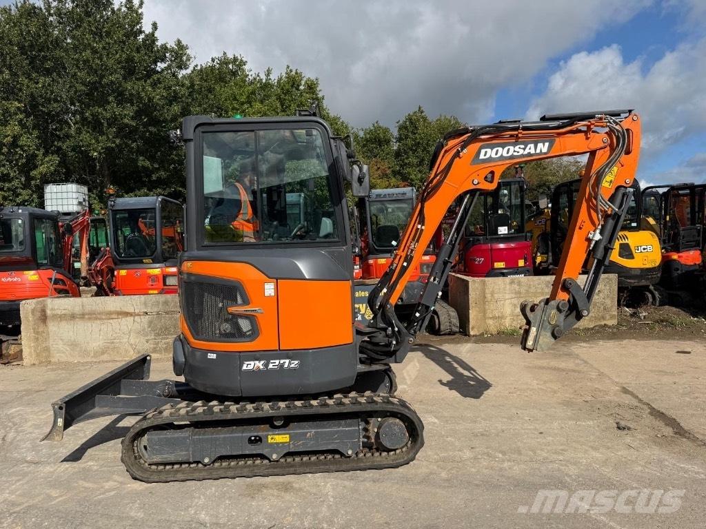 Doosan DX27Z-7 Мини екскаватори < 7 т
