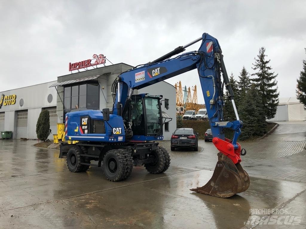 CAT M318F Колесни екскаватори