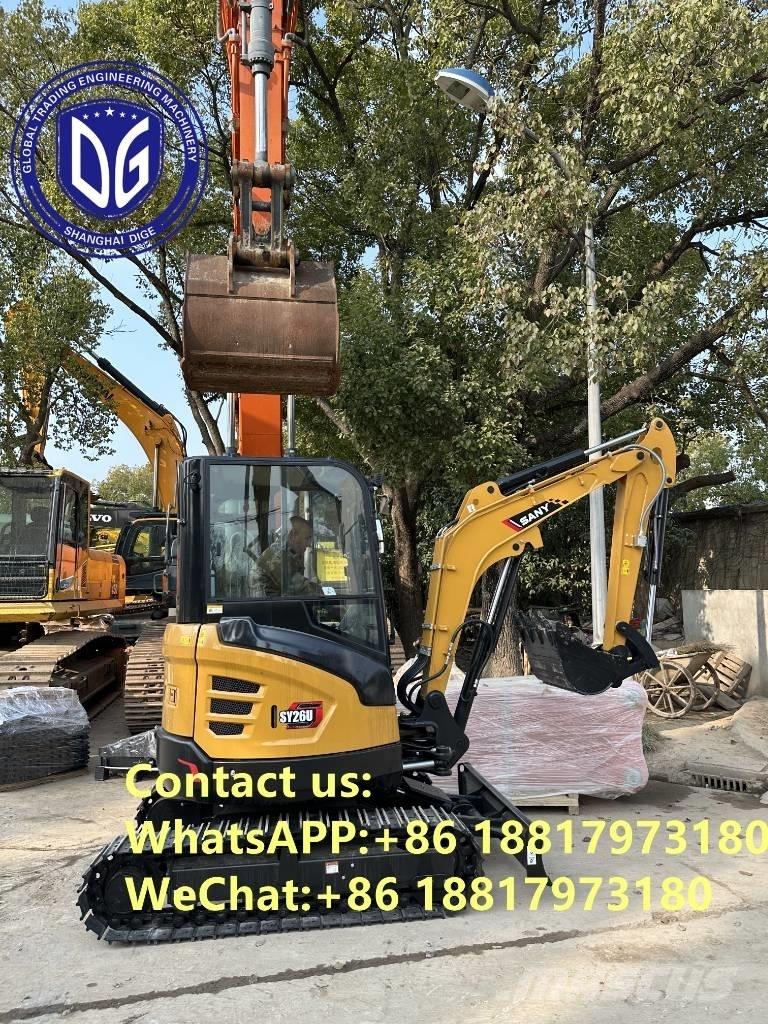 Sany 26U Мини екскаватори < 7 т