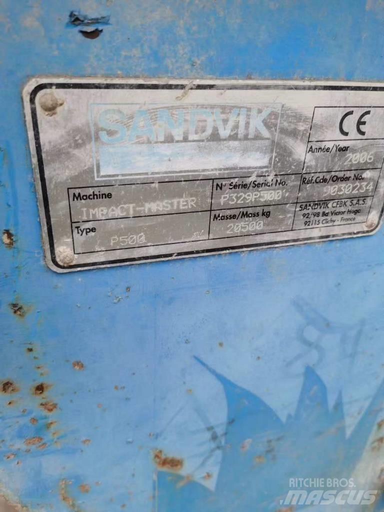 Sandvik P500 Трошачки