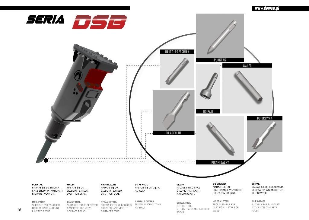  DEMOQ DSB200 Чукове/Раздробители
