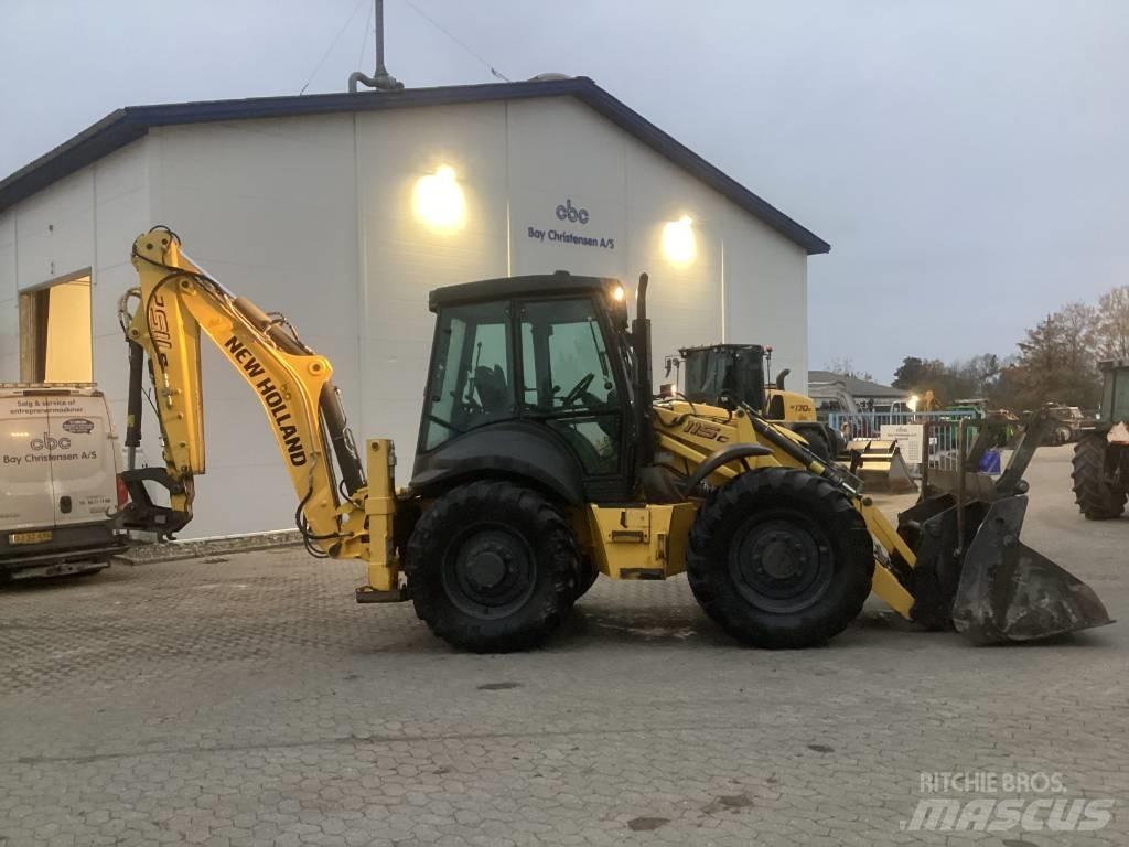 New Holland B 115 C Товарач със заден ексватор