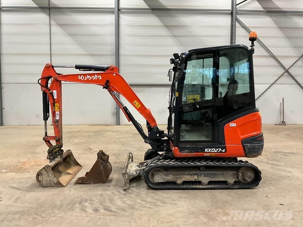 Kubota KX 027-4 Мини екскаватори < 7 т
