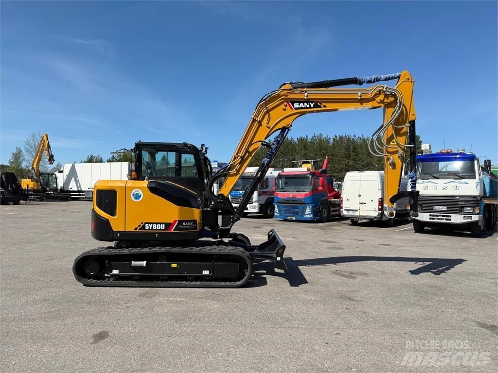 Sany SY80U Средни екскаватори 7т - 12т