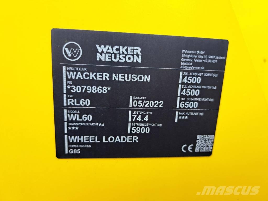 Wacker Neuson WL60 Колесни товарачи