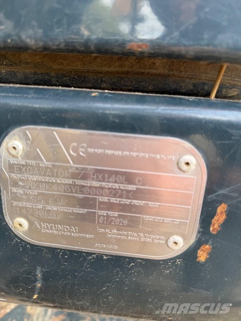 Hyundai HX 140 LC Верижен екскаватор