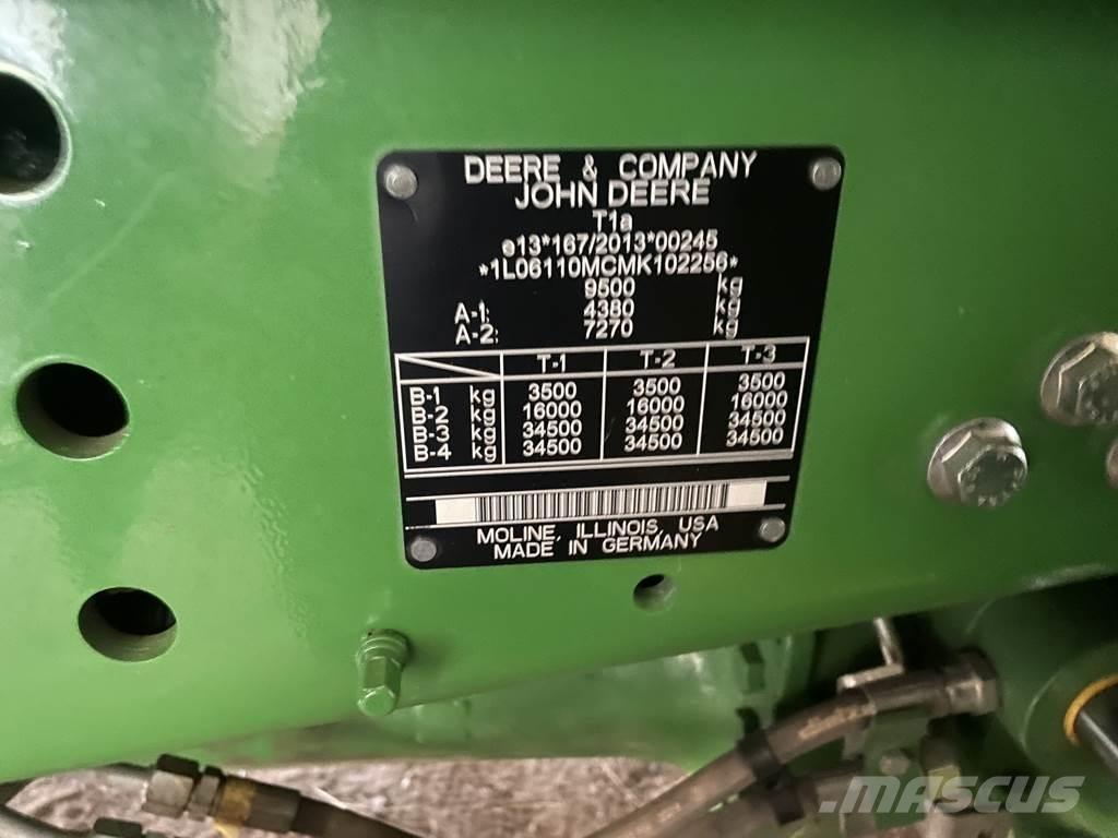 John Deere 6110M Трактори