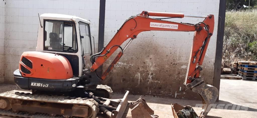 Kubota KX 161-3 Мини екскаватори < 7 т