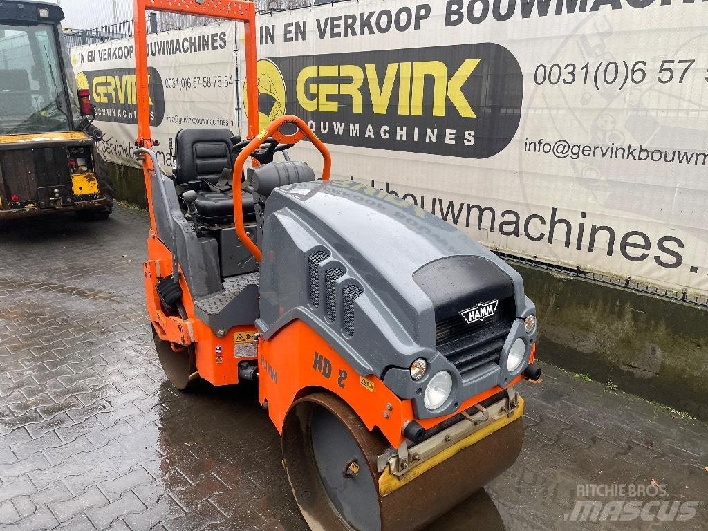 Hamm HD 8 VV Двойни барабанни ролки
