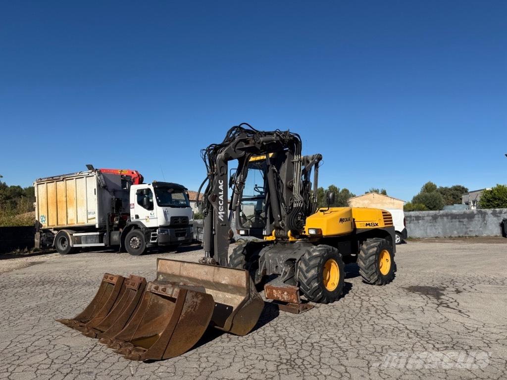 Mecalac 12 MSX Колесни екскаватори