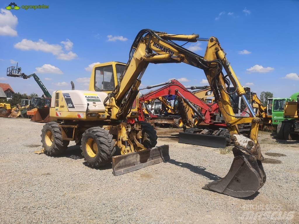 Komatsu PW 95 Средни екскаватори 7т - 12т