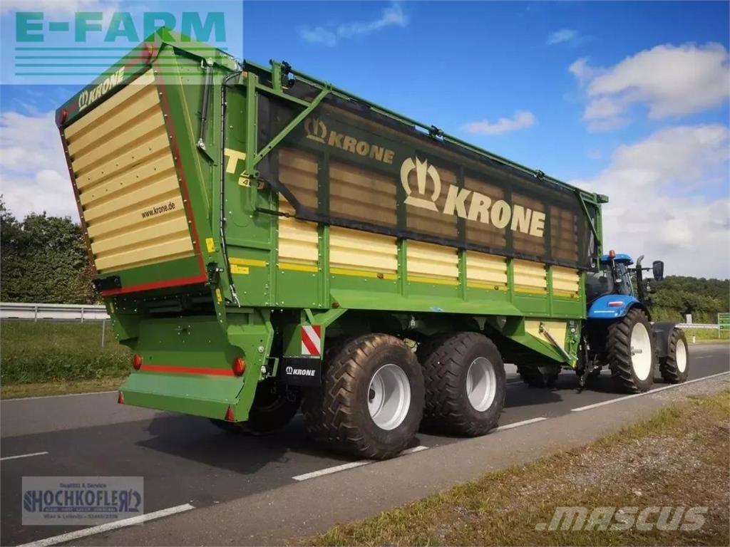 Krone tx 460 Ремаркета за зърно / силаж
