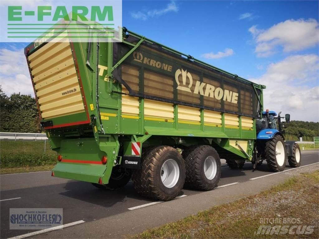Krone tx 460 Ремаркета за зърно / силаж

