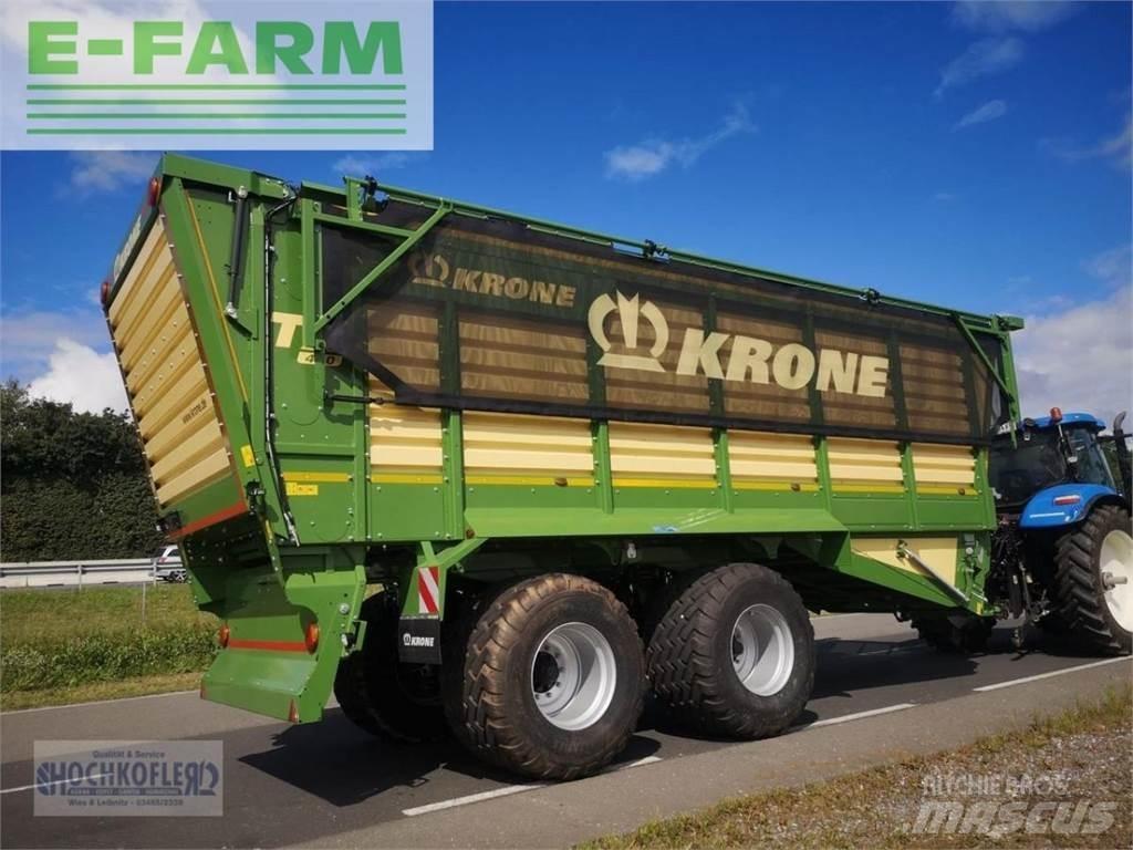 Krone tx 460 Ремаркета за зърно / силаж
