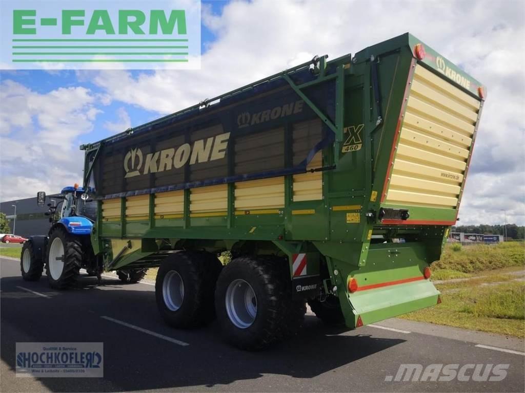 Krone tx 460 Ремаркета за зърно / силаж
