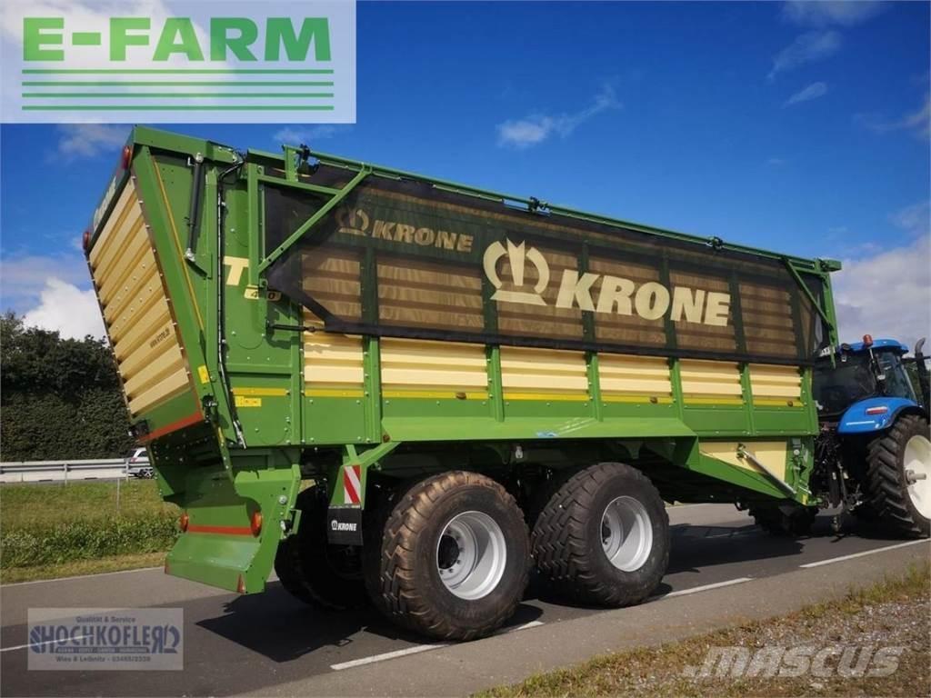 Krone tx 460 Ремаркета за зърно / силаж
