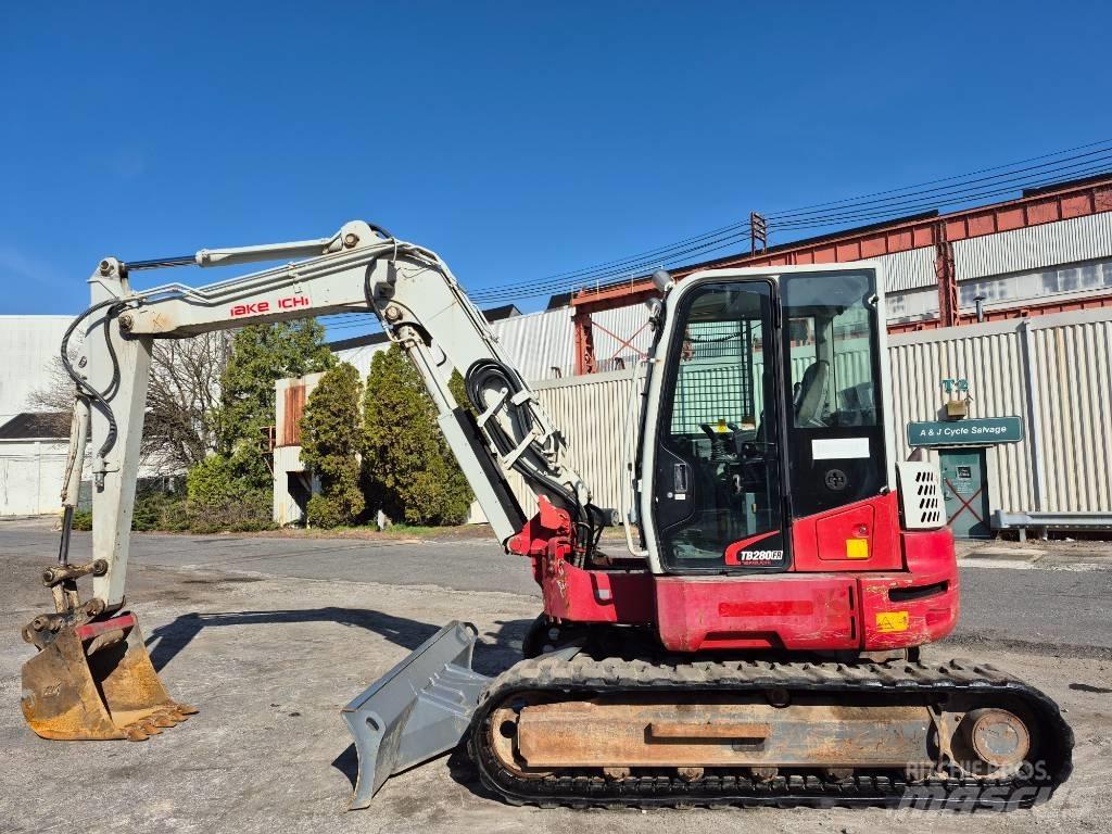 Takeuchi TB 280 FR Верижен екскаватор
