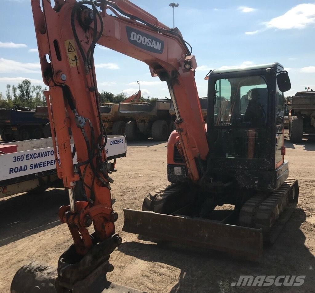 Doosan DX 60 R Мини екскаватори < 7 т