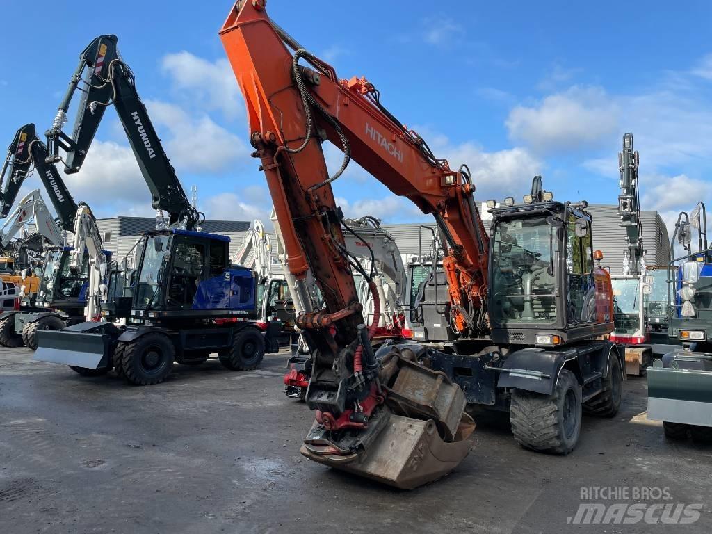 Hitachi 140W-6 Колесни екскаватори