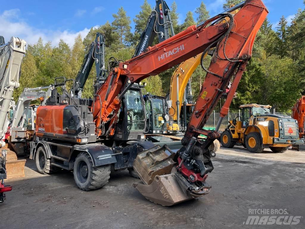Hitachi 140W-6 Колесни екскаватори