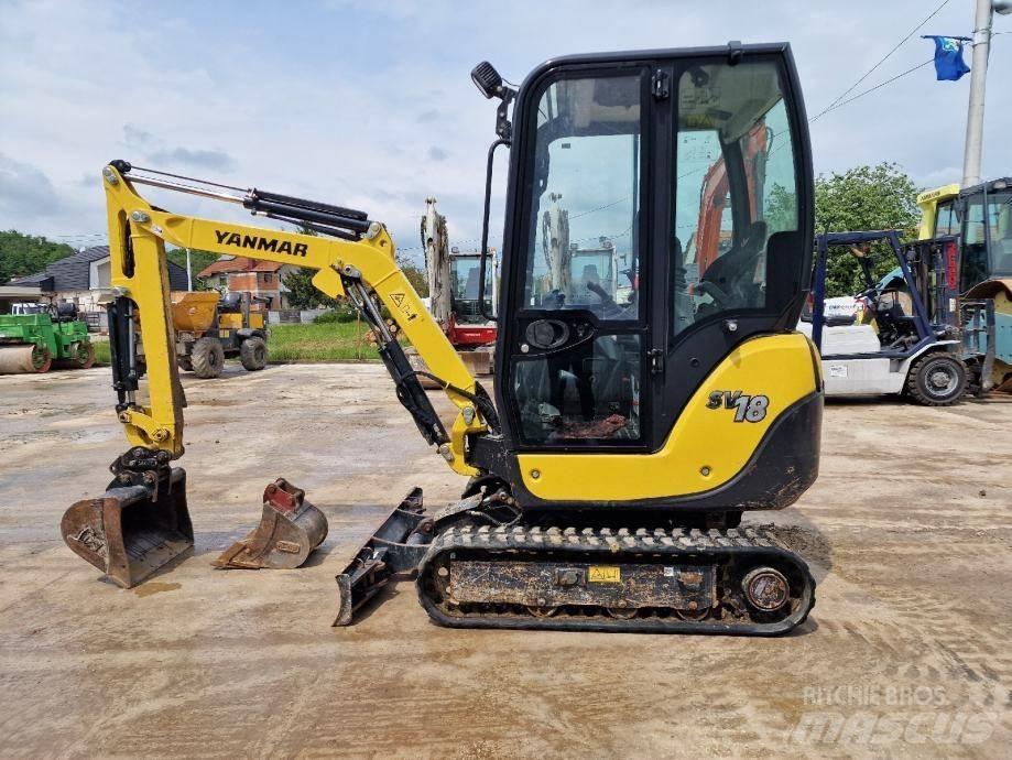 Yanmar SV 18 Мини екскаватори < 7 т