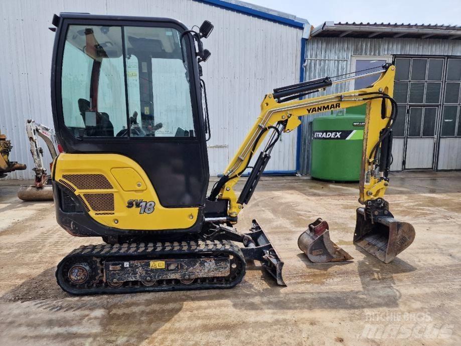 Yanmar SV 18 Мини екскаватори < 7 т