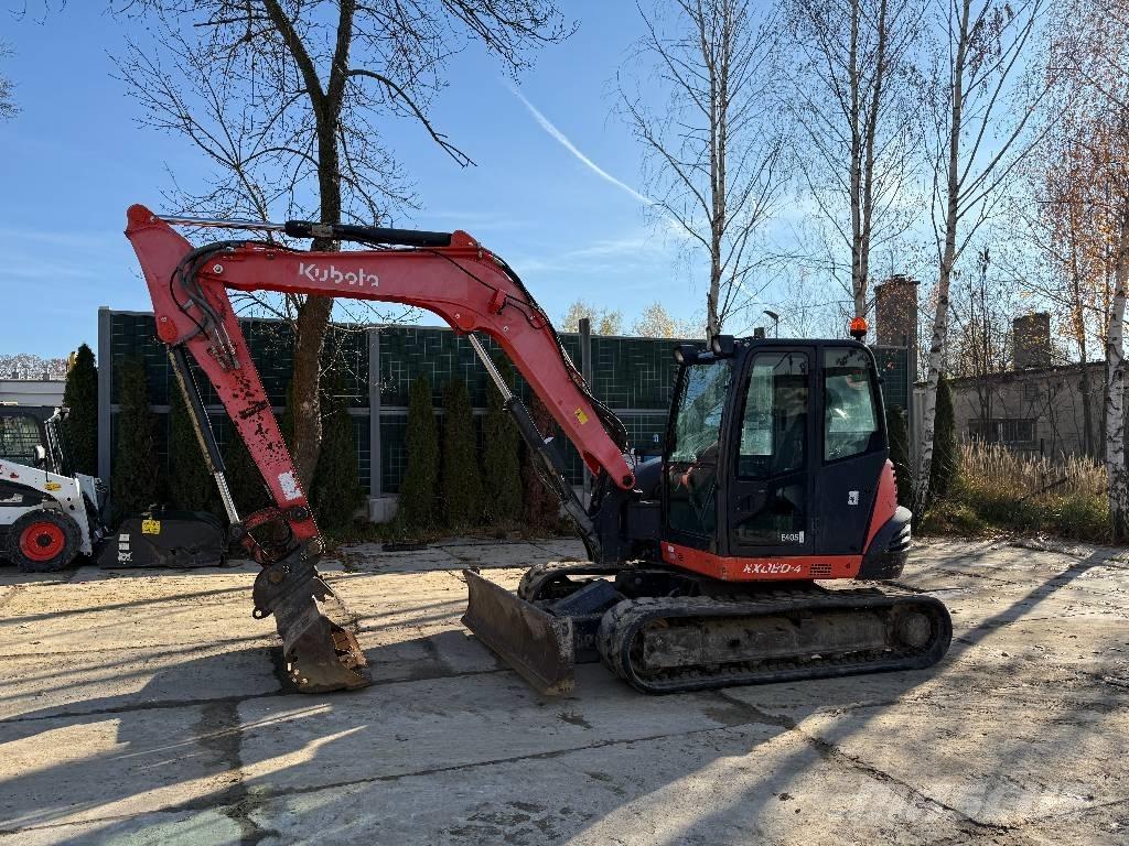 Kubota KX 080-4 Средни екскаватори 7т - 12т