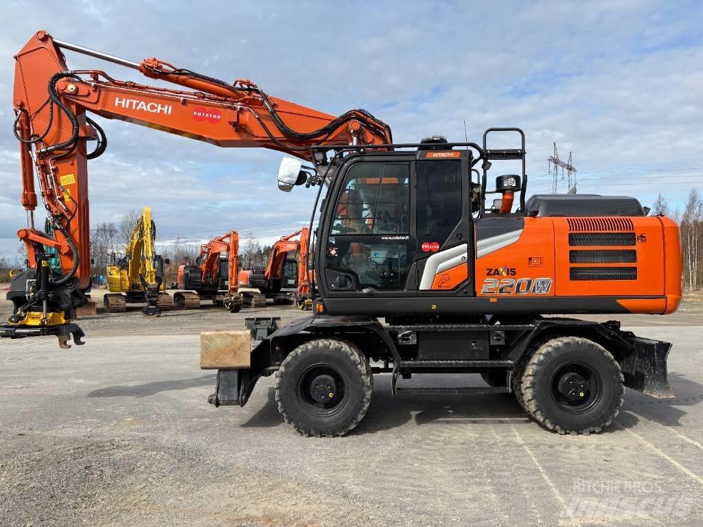 Hitachi ZX220W-7 2P Колесни екскаватори