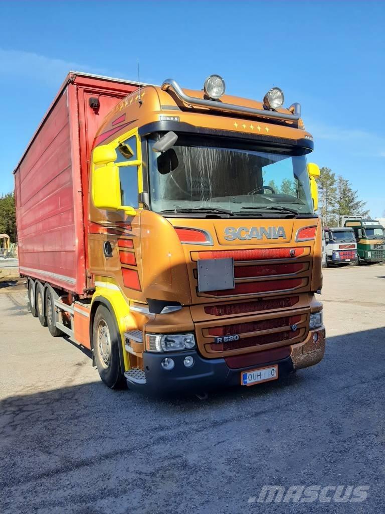 Scania R 520 Брезентови камиони

