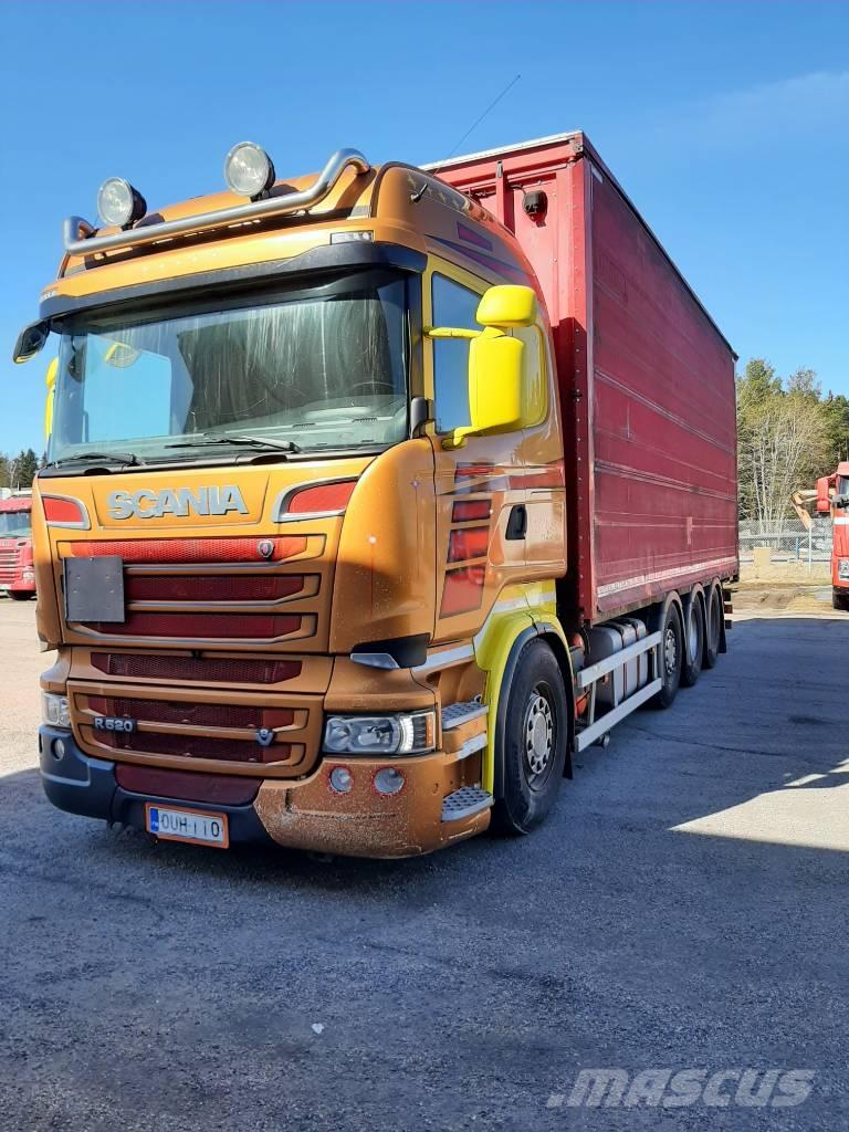 Scania R 520 Брезентови камиони
