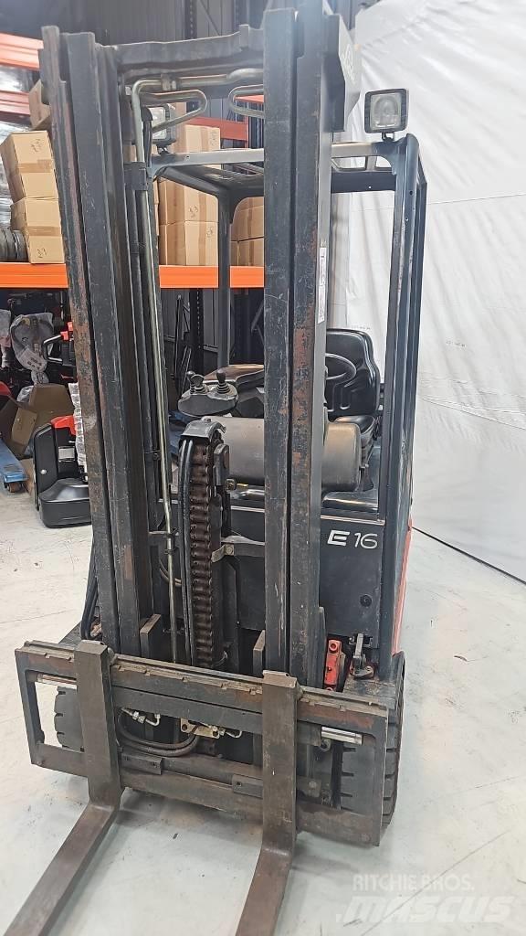 Linde E 16 C-02 Електрически вилични кари-повдигачи