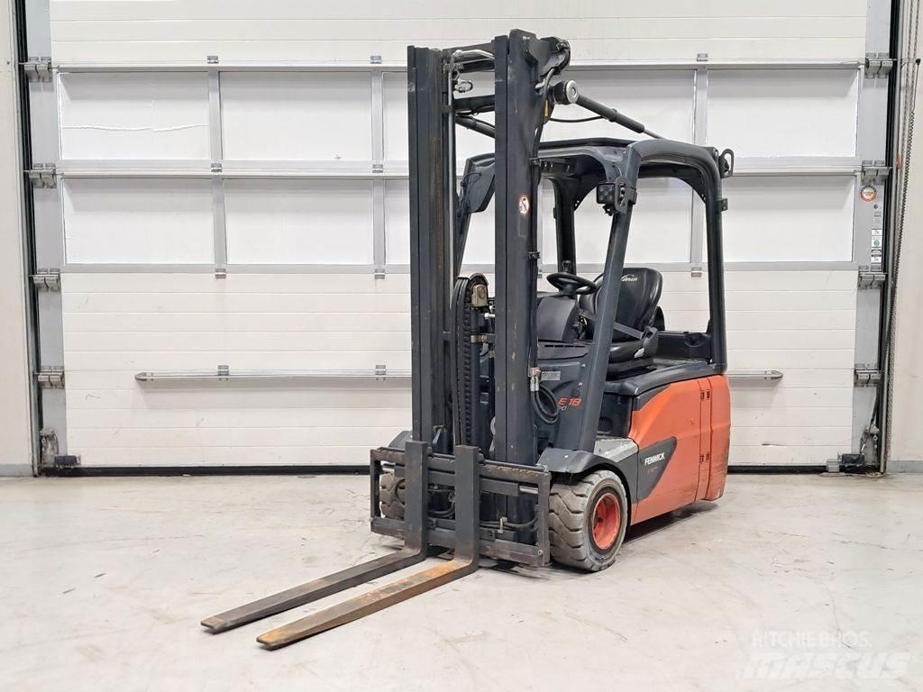 Linde E18-02 Електрически вилични кари-повдигачи