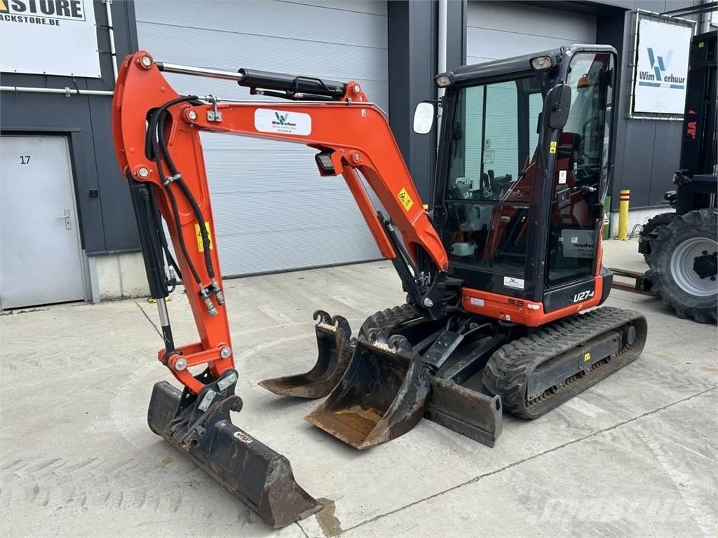 Kubota U27-4 (9691) Мини екскаватори < 7 т