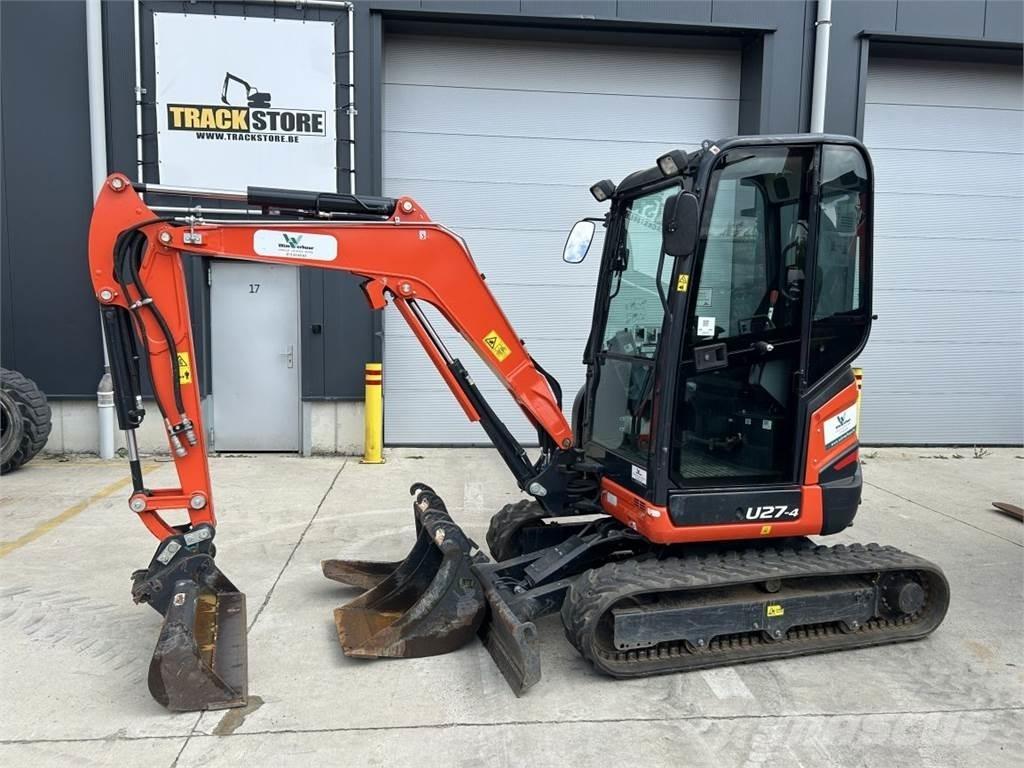 Kubota U27-4 (9691) Мини екскаватори < 7 т