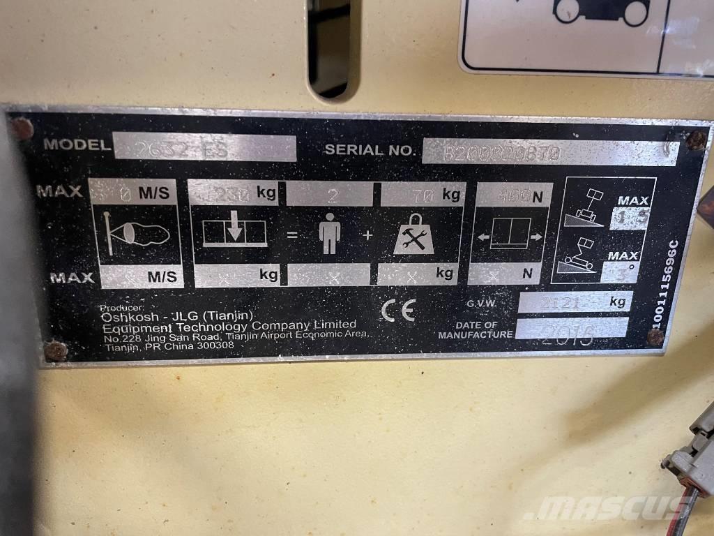 JLG 2632 ES Ножични работни платформи