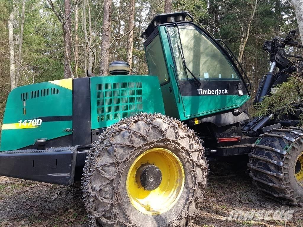 Timberjack 1470D Харвестери