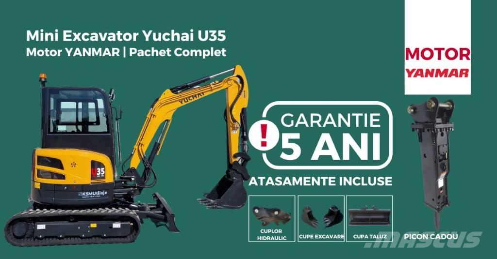 Yuchai U35 STAGE 5 Мини екскаватори < 7 т