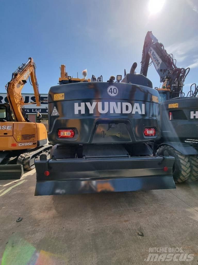 Hyundai HW140A Колесни екскаватори
