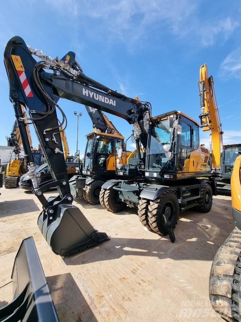 Hyundai HW140A Колесни екскаватори