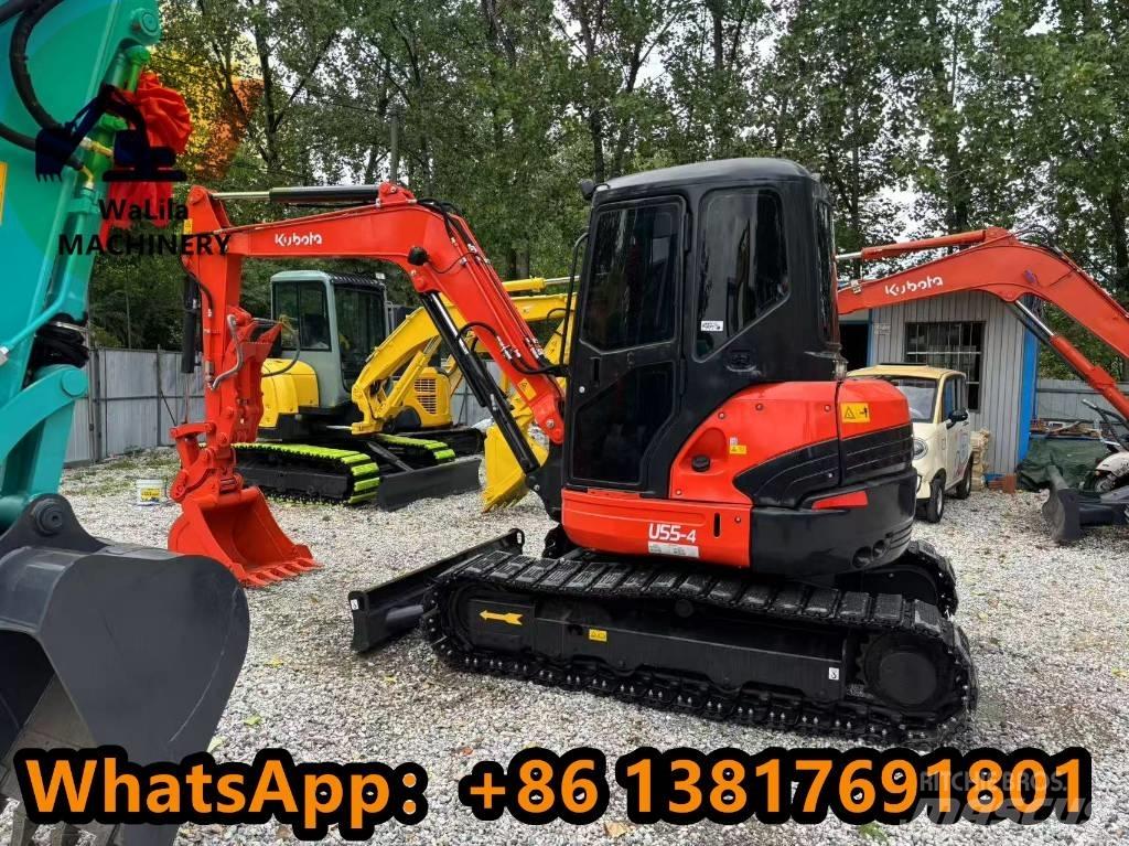 Kubota U 55-4 Мини екскаватори < 7 т