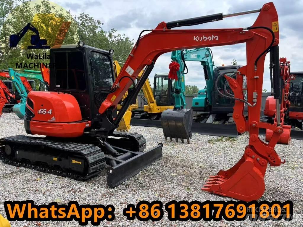 Kubota U 55-4 Мини екскаватори < 7 т