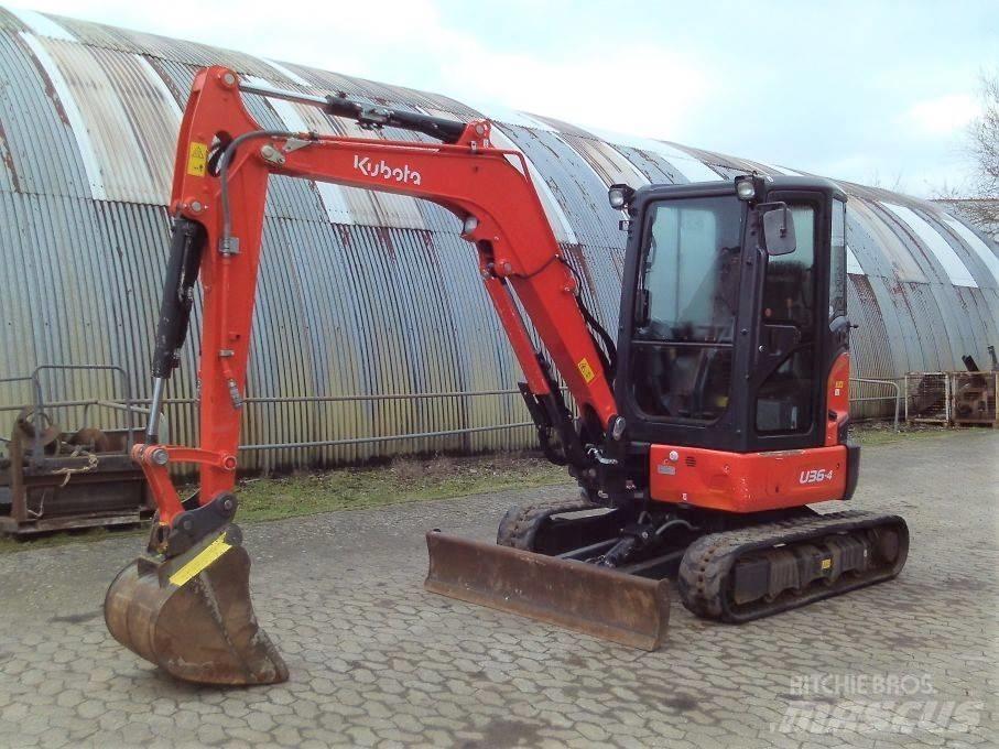 Kubota U 36-4 Мини екскаватори < 7 т