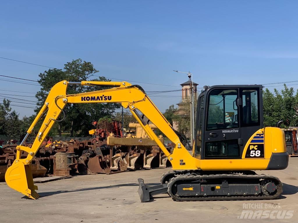 Komatsu PC58-8 Мини екскаватори < 7 т